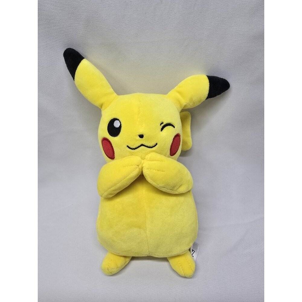 Pokemon Pikachu Winking Nintendo Game Freak Jazwares Plush